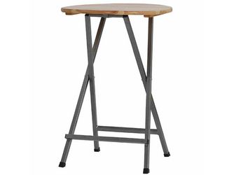 Stehtisch Ø78cm, Kiefernholz, Gest. Stahl eckig Gest. Stahl pulver Stehtisch Ø78cm, Kiefernholz, Gest. Stahl eckig Gest. Stahl pulver