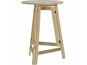 Stehtisch Ø78cm, komplett aus Kiefernholz Gest. klappbar Stehtisch Ø78cm, komplett aus Kiefernholz Gest. klappbar