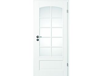 Zimmertür Lack Weiß ähnlich RAL 9010 Klar LA-10G/15G Klar MDF "Anne"