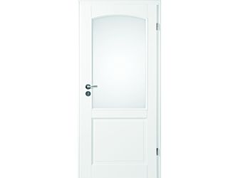 Zimmertür Lack Weiß ähnlich RAL 9010 LA-1G MDF "Anne"