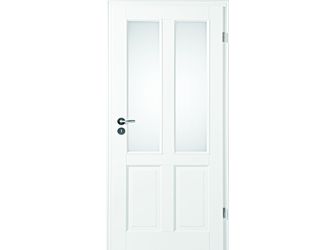 Zimmertür Lack Weiß ähnlich RAL 9010 Gotik weiß LA-2G MDF "Britt"
