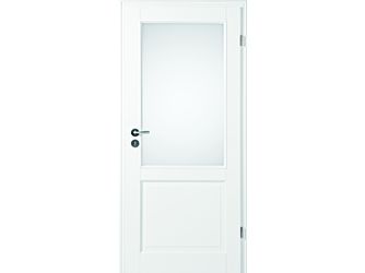 Zimmertür Lack Weiß ähnlich RAL 9010 Gotik weiß LA-1G MDF "Kirsten"