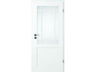 Zimmertür Lack Weiß ähnlich RAL 9010 Gotik weiß LA-9FG MDF "Kirsten"