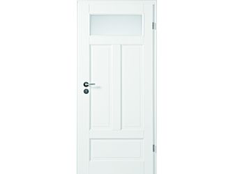 Zimmertür Lack Weiß ähnlich RAL 9010 LA-1G MDF "Laura"