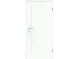 Zimmertür Weißlack ähnlich RAL 9010 Luana 11 Röhrenspan ohne Bodendichtung "Luana"