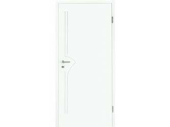 Zimmertür Weißlack ähnlich RAL 9016 Luana 12 Röhrenspan ohne Bodendichtung "Luana"
