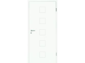 Zimmertür Weißlack ähnlich RAL 9010 Luana 17 Röhrenspan ohne Bodendichtung "Luana"