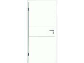 Zimmertür Weißlack ähnlich RAL 9016 Luana 18 Röhrenspan ohne Bodendichtung "Luana"