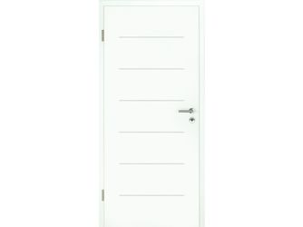 Zimmertür Weißlack ähnlich RAL 9010 Luana 2 Röhrenspan ohne Bodendichtung "Luana"