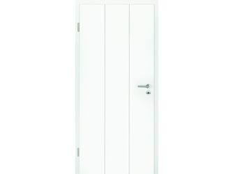 Zimmertür Weißlack ähnlich RAL 9016 Luana 8 Röhrenspan ohne Bodendichtung "Luana"