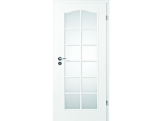 Zimmertür Lack Weiß ähnlich RAL 9010 Stiba Plus 1FB Klar LA-18G Klar Vollspan "Stiba Plus"