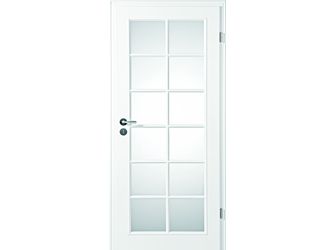 Zimmertür Lack Weiß ähnlich RAL 9010 Stiba Plus 1F LA-12G Vollspan "Stiba Plus"