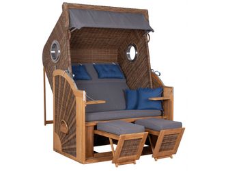 Strandkorb PURE® Cliff XL SUN PE griseum Design 486