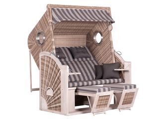 Strandkorb PURE® Cliff XXL SUN PE w.kubu Design 481