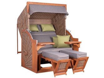 Strandkorb PURE® Comfort XL PE griseum Design 490