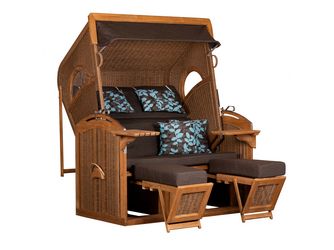 Strandkorb PURE® Madura XXL PE tw. hyacinth Design 469