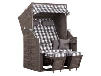 Strandkorb PURE® Standard PE grey Design 478