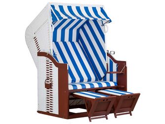 Strandkorb Profi Ostsee Fehmarn PE white Design 991