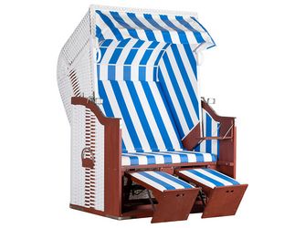 Strandkorb Profi Ostsee Poel PVC white Design 991