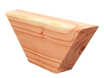 Strebe 4x10cm m. Schräge 0,30m Lasur kiefer (4 Stk.)