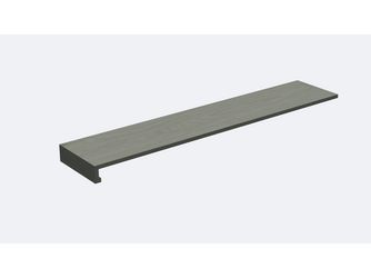 Stufenprofil LG für Vinyl, links geschlossen 1010x217x55mm