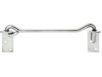 Sturmhaken, m.Gegenpl., disp., z.Anschrauben, Länge 590mm, Haken Ø12mm Sturmhaken, m.Gegenpl., disp., z.Anschrauben, Länge 590mm, Haken Ø12mm