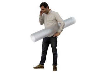 TEJEPLAST GFK-Lichtwellrolle 1,50x5,00m natur transparent Profil S 76/18 Wasserlauf 1,00m