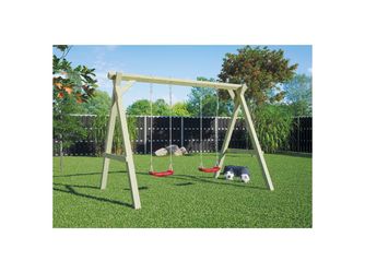 TILL-Schaukel aus 9x9 Kreuzholz 300x190x210cm kdi-grün
