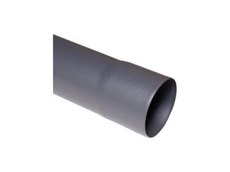 TJ90 Alu-Fallrohr 1000mm anthr. RAL 7016