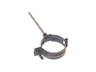 TJ90 Alu-Rohrschelle anthr. RAL 7016