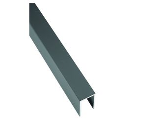 TJÖRN -Serie Alu-Abdeckleiste U-Profil 24,8x40x1761mm anthr.