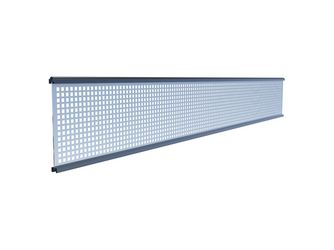 TJÖRN-Serie WPC-Steckzaunsystem Gitterfüllung 6x206x1793mm anthr.