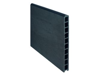 TJÖRN -Serie WPC-Steckzaunsystem Zaunlamelle 20x245x1795mm anthr.