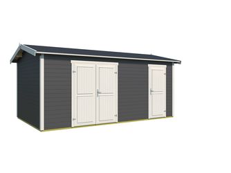 Tuvalu XL Blockbohlenhaus 28mm