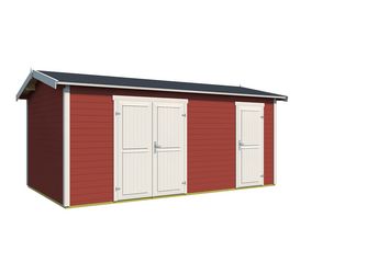 Tuvalu XL Blockbohlenhaus 28mm