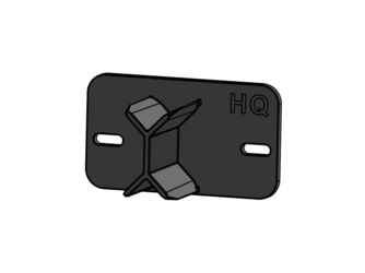 T-Verbinder Vario plus, Kunststoff, hochkant, zum Aussteifen, inkl. 2 Bohrschrauben T-Verbinder Vario plus, Kunststoff, hochkant, zum Aussteifen, inkl. 2 Bohrschrauben