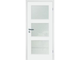 Zimmertür Lack Premiumweiß K3 3xLA Röhrenspan "Blanche"