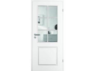 Zimmertür Lack Premiumweiß SF2 LA Röhrenspan "Blanche"
