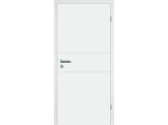 Zimmertür Lack Premiumweiß V2 Röhrenspan "Blanche"