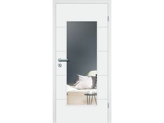Zimmertür Lack Premiumweiß V4 LA-V Röhrenspan "Blanche"
