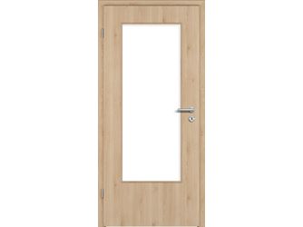 Zimmertür CPL Touch Oak Nature DA DIN-LA Röhrenspan