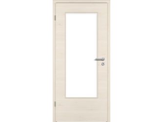 Zimmertür CPL Touch Oak White DQ DIN-LA Röhrenspan