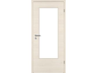 Zimmertür CPL Touch Oak White DQ DIN-LA Röhrenspan