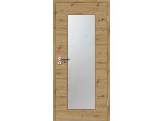 Zimmertür CPL Touch Wildeiche DQ LA1 Röhrenspan