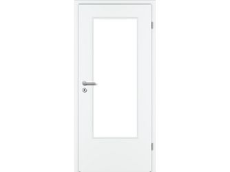 Zimmertür CPL Weißlack RAL 9010 DIN-LA Röhrenspan