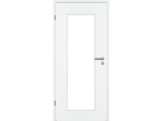 Zimmertür CPL White RAL 9010 LA1 Röhrenspan