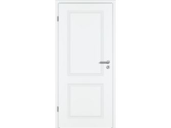 Zimmertür Weißlack Exklusiv RAL 9010 C2 Röhrenspan "Classic"