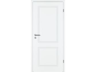 Zimmertür Weißlack Exklusiv RAL 9010 C2 Röhrenspan "Classic"