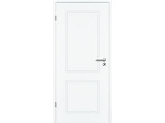 Zimmertür Weißlack Exklusiv RAL 9016 C2 Röhrenspan "Classic"