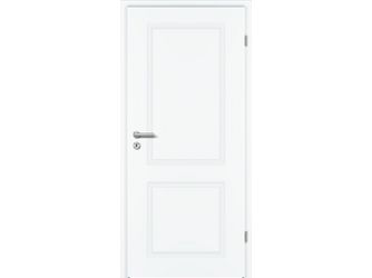Zimmertür Weißlack Exklusiv RAL 9016 C2 Röhrenspan "Classic"